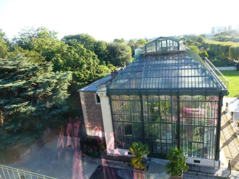 Opération "serre tropicale" au Jardin des Plantes, Paris ArboretHomme